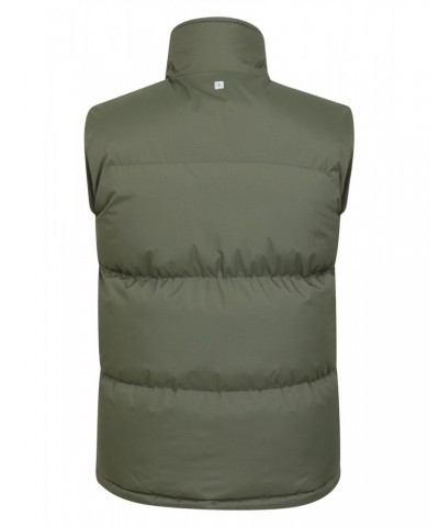 Rock Mens Insulated Vest Khaki $23.19 Jackets