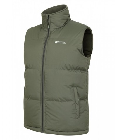 Rock Mens Insulated Vest Khaki $23.19 Jackets