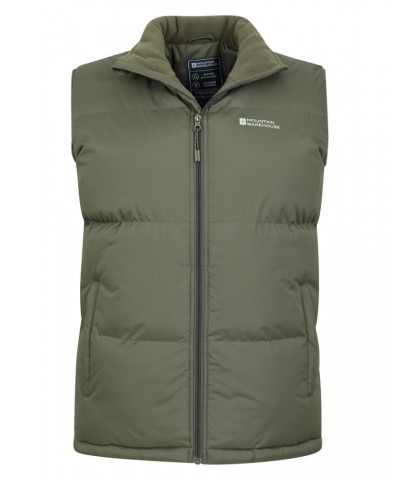 Rock Mens Insulated Vest Khaki $23.19 Jackets