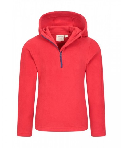 Camber II Kids Fleece Hoodie Red $14.24 Tops