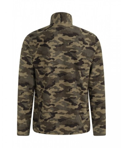 Camber II Mens Half-Zip Fleece Camouflage $15.38 Fleece