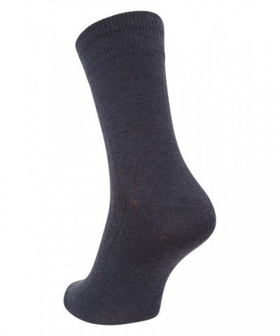 Mens Merino Mid-Calf Socks Navy $10.19 Accessories