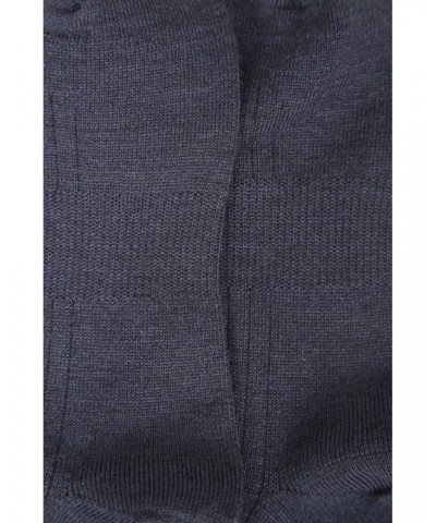 Mens Merino Mid-Calf Socks Navy $10.19 Accessories