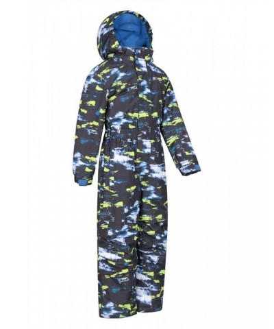 Cloud Printed Kids All in One Waterproof Snowsuit Mixed $26.65 Ski