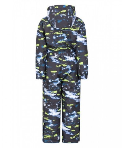 Cloud Printed Kids All in One Waterproof Snowsuit Mixed $26.65 Ski