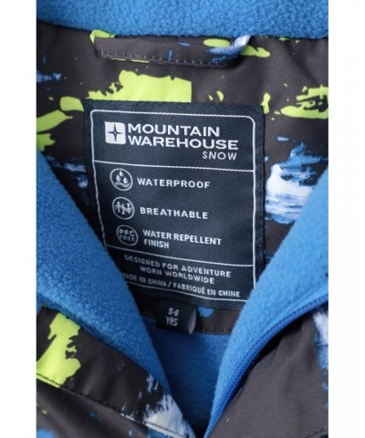 Cloud Printed Kids All in One Waterproof Snowsuit Mixed $26.65 Ski