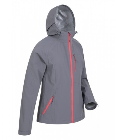 2.5 Layer Lightweight Womens Waterproof Jacket Grey $47.99 Jackets