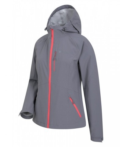 2.5 Layer Lightweight Womens Waterproof Jacket Grey $47.99 Jackets