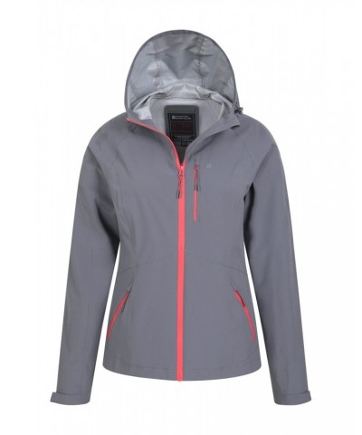 2.5 Layer Lightweight Womens Waterproof Jacket Grey $47.99 Jackets