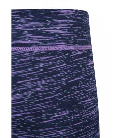 Kayleigh Kids Space Dye Leggings Dusky Purple $12.09 Active