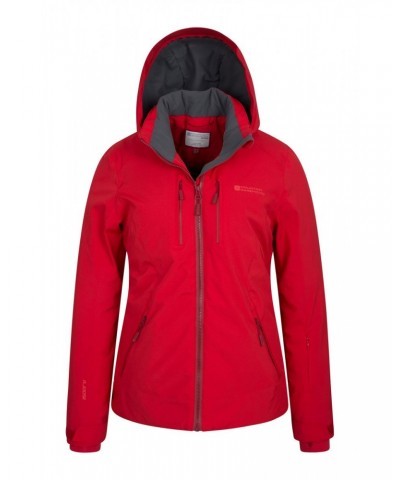 Slopestyle Extreme Womens Slim Fit Ski Jacket Red $46.55 Jackets