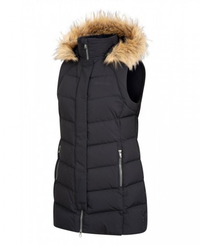 Isla Extreme Womens Down Vest Black $45.60 Jackets