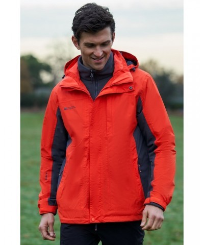 Thunderstorm Mens 3 in 1 Jacket Orange $25.50 Jackets