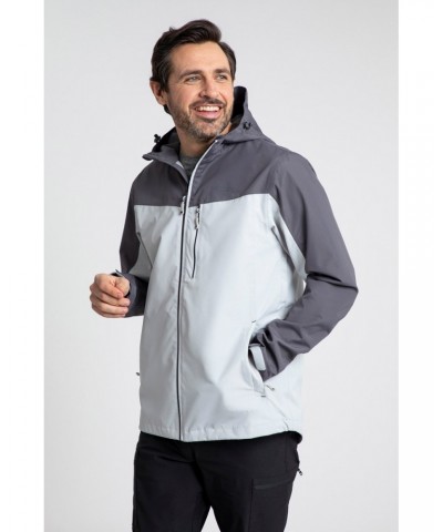 Brisk Extreme Mens Waterproof Jacket Light Grey $43.20 Jackets