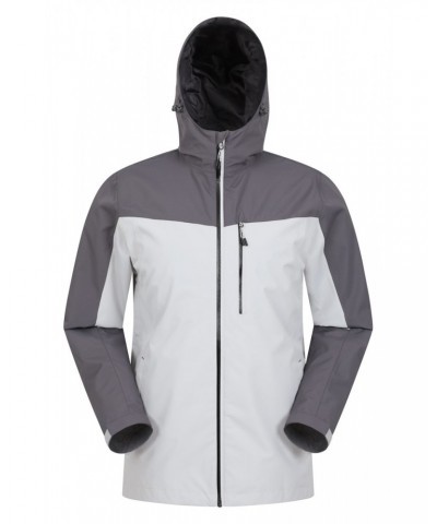 Brisk Extreme Mens Waterproof Jacket Light Grey $43.20 Jackets