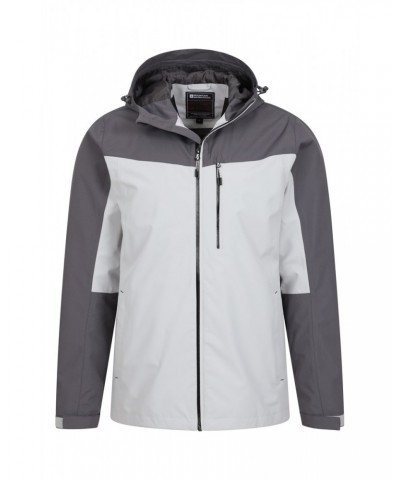 Brisk Extreme Mens Waterproof Jacket Light Grey $43.20 Jackets