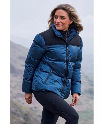 Voltage Extreme Womens RDS Down Jacket Blue $43.34 Jackets