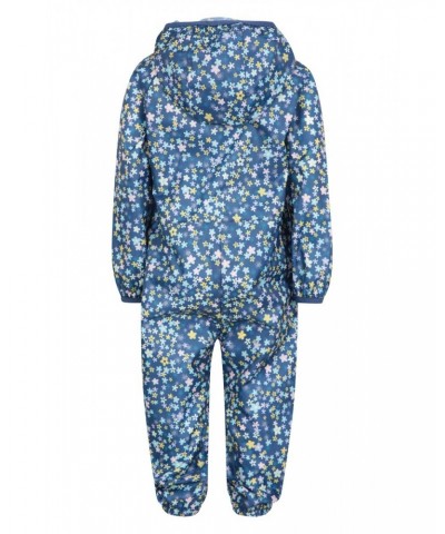 Printed Toddler Recycled Waterproof Rain Suit Flower $18.47 Babywear