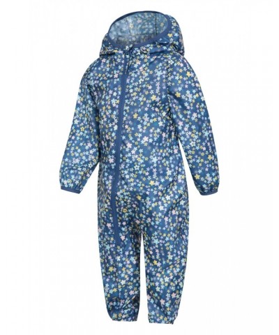 Printed Toddler Recycled Waterproof Rain Suit Flower $18.47 Babywear