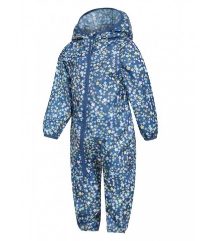 Printed Toddler Recycled Waterproof Rain Suit Flower $18.47 Babywear