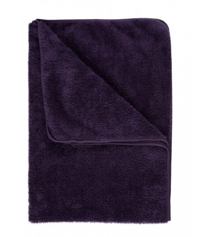 Supersoft Fleece Blanket Purple $10.19 Sleeping Bags