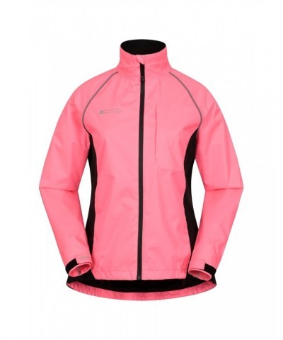 Adrenaline II Womens Waterproof Iso-Viz Jacket Bright Pink $28.70 Active