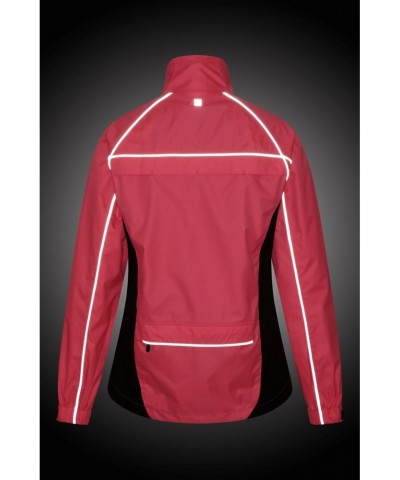 Adrenaline II Womens Waterproof Iso-Viz Jacket Bright Pink $28.70 Active