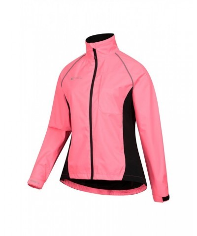 Adrenaline II Womens Waterproof Iso-Viz Jacket Bright Pink $28.70 Active