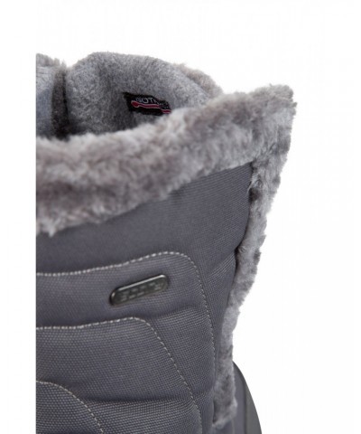 Ohio Kids Adaptive Snow Boots Grey $24.95 Footwear