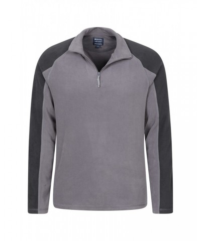 Ashbourne Mens Half-Zip Fleece Multipack Dark Grey $20.99 Fleece