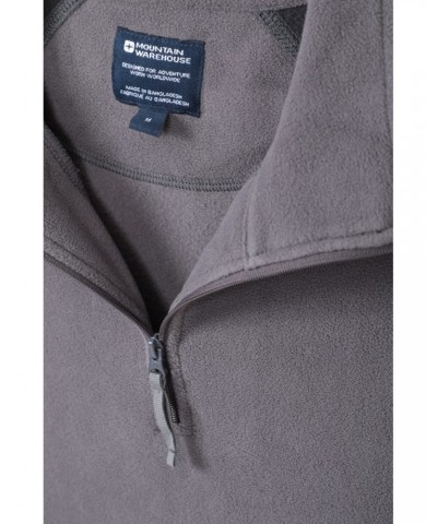 Ashbourne Mens Half-Zip Fleece Multipack Dark Grey $20.99 Fleece