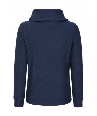 Cambridge Womens Cowl Neck Top Navy $20.51 Tops