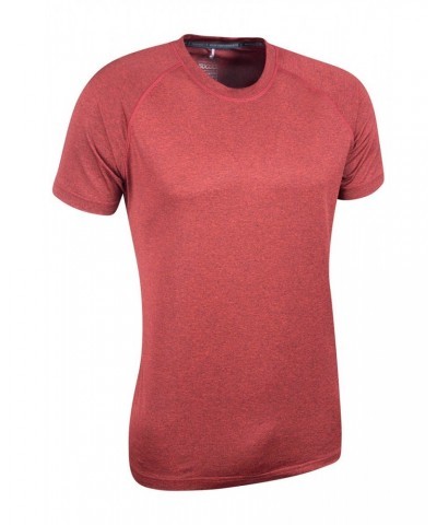 Agra Mens Melange T-Shirt Orange $14.30 Tops