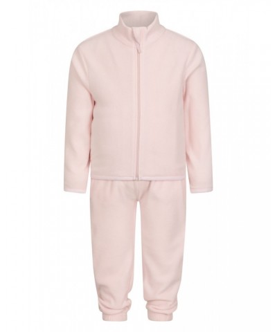 Baby Fleece Set Pink $13.74 Babywear