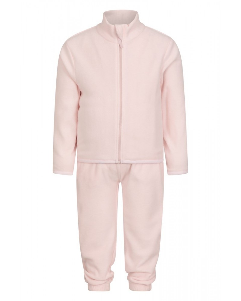 Baby Fleece Set Pink $13.74 Babywear