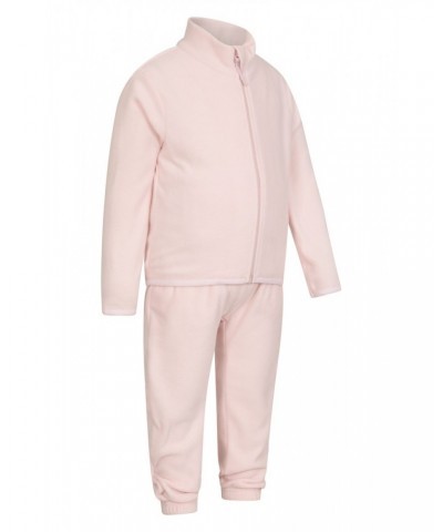 Baby Fleece Set Pink $13.74 Babywear