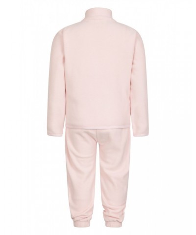 Baby Fleece Set Pink $13.74 Babywear