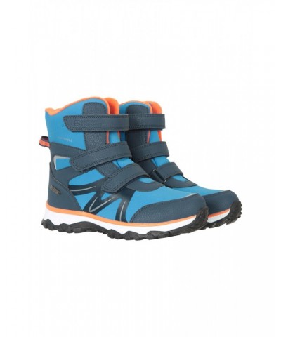 Slope Kids Softshell Adaptive Snow Boots Orange $26.40 Footwear