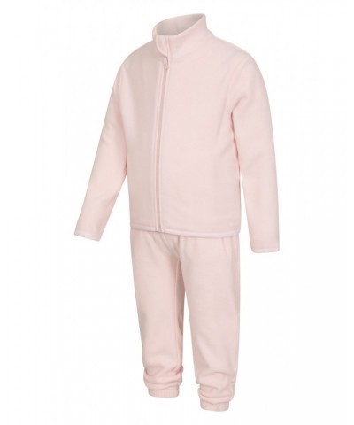 Baby Fleece Set Pink $13.74 Babywear