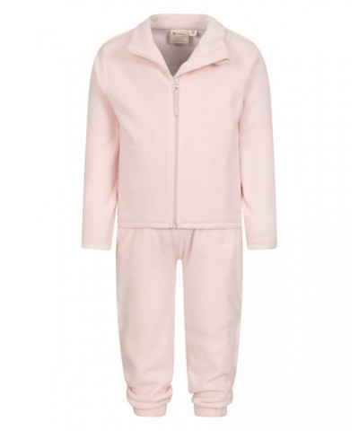 Baby Fleece Set Pink $13.74 Babywear