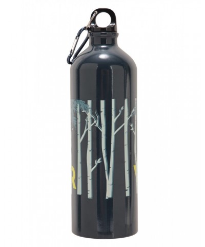 35 oz. Printed Metallic Bottle With Karabiner Dark Blue $11.39 Accessories