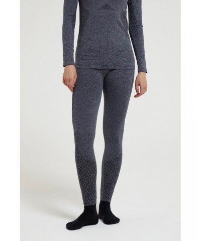 Off Piste II Womens Thermal Leggings Black $14.99 Pants