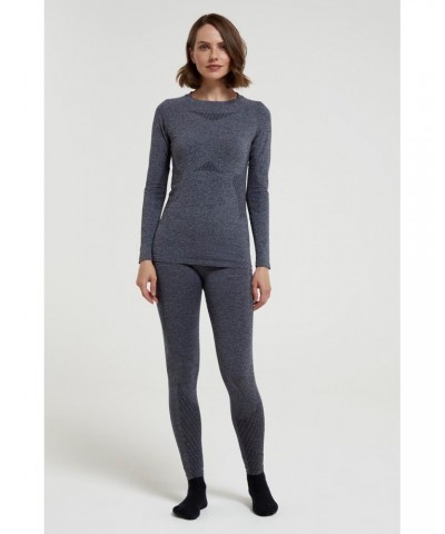 Off Piste II Womens Thermal Leggings Black $14.99 Pants