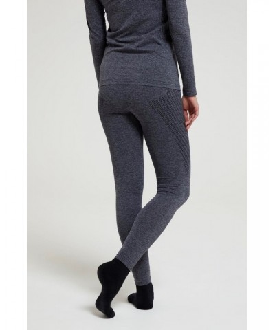 Off Piste II Womens Thermal Leggings Black $14.99 Pants