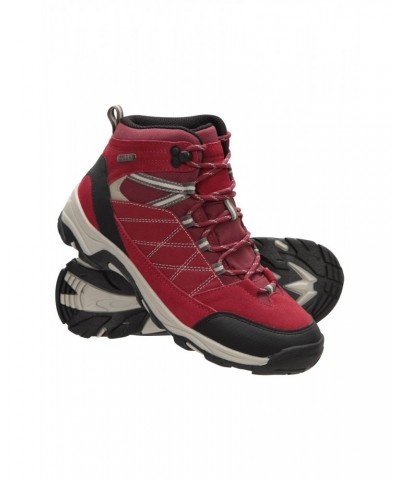 Rapid Womens Waterproof Boots Red $26.65 Footwear