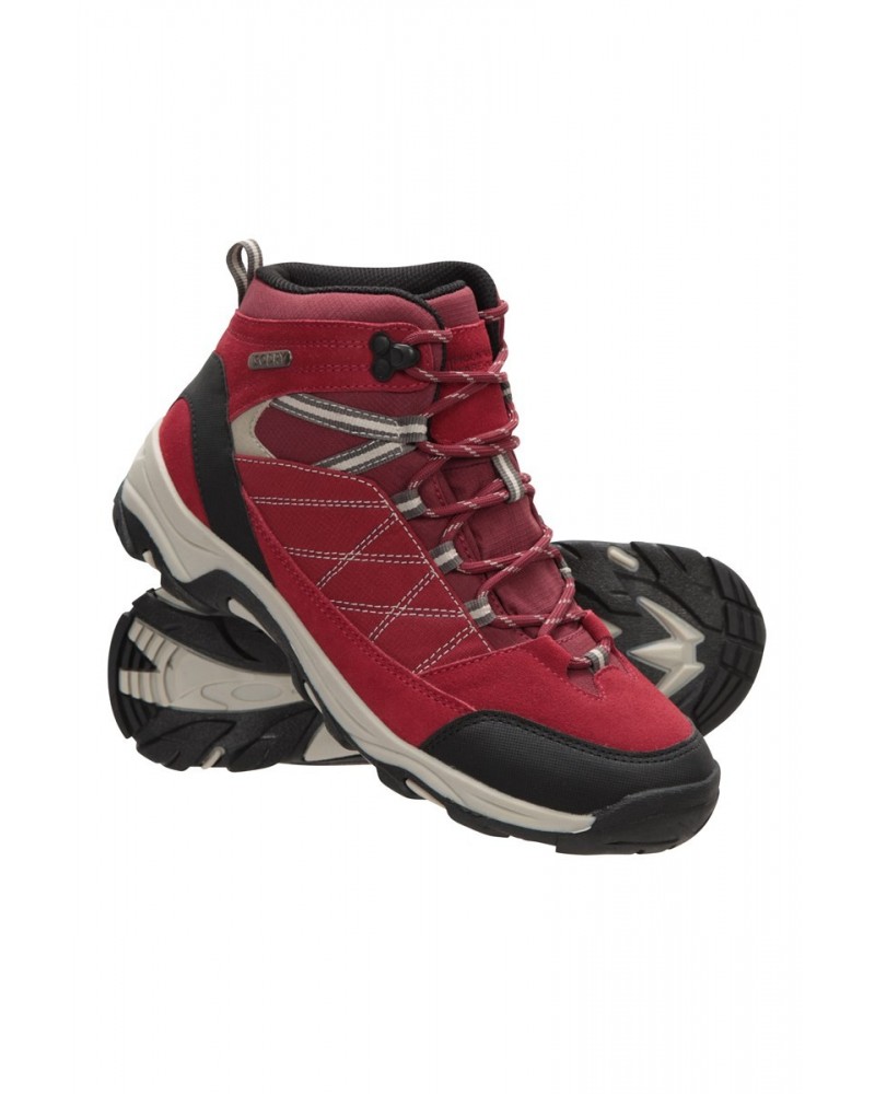 Rapid Womens Waterproof Boots Red $26.65 Footwear