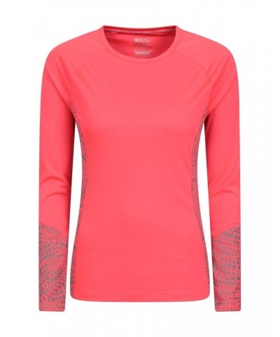 Iso-Vis Reflective Womens Long-Sleeve Top Pink $18.14 Active