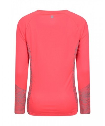 Iso-Vis Reflective Womens Long-Sleeve Top Pink $18.14 Active