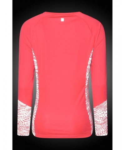 Iso-Vis Reflective Womens Long-Sleeve Top Pink $18.14 Active