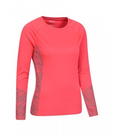 Iso-Vis Reflective Womens Long-Sleeve Top Pink $18.14 Active